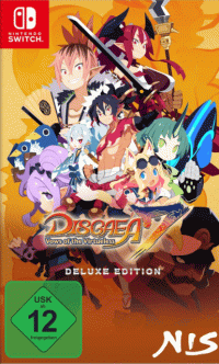 Disagea 7: Vows of the Virtueless (Deluxe Edition) PAL Nintendo Switch  box art